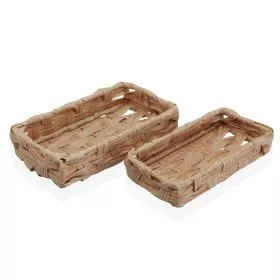 Set de basket Versa 11 x 4 x 20 cm Polyéthylène Bain et douche (2 pcs) de Versa, Rangements pour produits cosmétiques - Réf :...