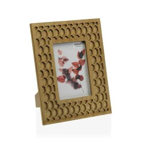 Porta-retratos Versa Cory Madeira MDF (1,7 x 25 x 20 cm) de Versa, Molduras de parede e mesa - Ref: S3408004, Preço: 6,52 €, ...