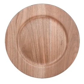 Bajo Plato Versa Marrón claro Bambú Polipropileno (33 x 33 cm) de Versa, Platos y fuentes - Ref: S3409126, Precio: 4,65 €, De...