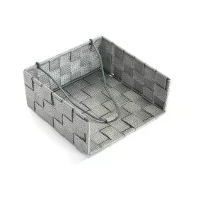 Napkin holder Versa Grey polypropylene 19 x 8 x 19 cm by Versa, Shelves and supports - Ref: S3409268, Price: 5,19 €, Discount: %