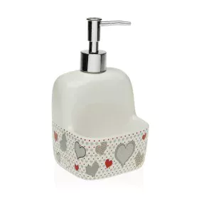 Soap Dispenser Versa Sweet Ceramic (9,4 x 17,8 x 10,5 cm) by Versa, Stands and dispensers - Ref: S3409812, Price: 6,44 €, Dis...