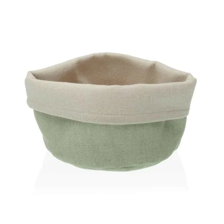 Cestino per il Pane Versa Verde Chiaro Tessile 14 x 10 x 17 cm di Versa, Conservazione di alimenti - Rif: S3410110, Prezzo: 5...