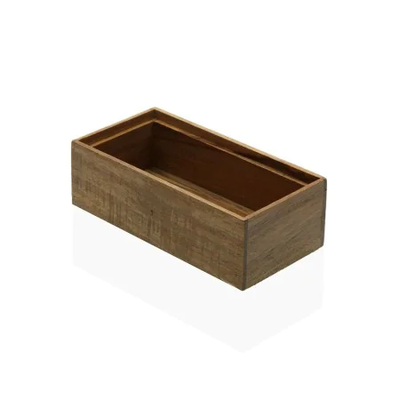 Caixa Multiusos Versa Bambu Acácia 7,7 x 5,1 x 12,2 cm Pequeno de Versa, Caixas e baús de arrumação - Ref: S3410113, Preço: 4...