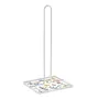 Suporte para Rolos de Papel de Cozinha Versa Selene Bloemen Metal Aço Madeira MDF (16,5 x 31 x 13 cm) de Versa, Prateleiras e...