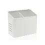 Range-couverts Versa Blanc Métal Acier 9,5 x 16 x 13,5 cm de Versa, Étagères et supports - Réf : S3410500, Prix : 7,85 €, Rem...