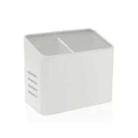 Vassoio Portaposate Versa Bianco Metallo Acciaio 9,5 x 16 x 13,5 cm di Versa, Ripiani e supporti - Rif: S3410500, Prezzo: 7,8...