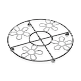 Dessous de plat Versa Marguerite Acier de Versa, Sets de table - Réf : S3410521, Prix : 5,98 €, Remise : %