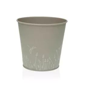 Maceta Versa Zink Gris Metal (14 cm) de Versa, Macetas para flores - Ref: S3410530, Precio: 4,02 €, Descuento: %