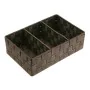 Caja con compartimentos Versa Marrón oscuro 21 x 10 x 32 cm de Versa, Organizadores de cosméticos - Ref: S3410612, Precio: 7,...