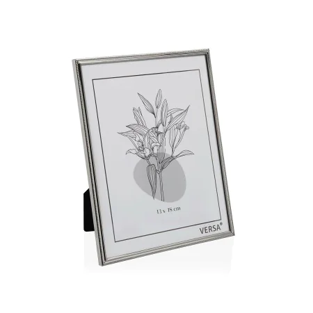 Photo frame Versa Silver Metal Minimalist 1 x 18,5 x 13,5 cm by Versa, Table and wall frames - Ref: S3411087, Price: 3,85 €, ...