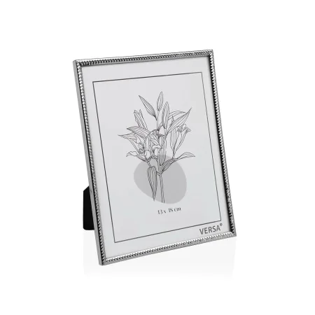 Photo frame Versa Silver Metal Minimalist 1 x 18,5 x 13,5 cm by Versa, Table and wall frames - Ref: S3411091, Price: 3,85 €, ...