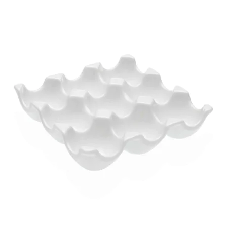 Coquetier Versa Porcelaine 15,4 x 3,3 x 15,4 cm de Versa, Étagères et supports - Réf : S3411127, Prix : 4,59 €, Remise : %