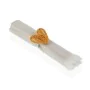 Napkin ring Versa Metal Rattan 5,3 x 4,7 x 5,3 cm Heart by Versa, Napkin Rings - Ref: S3411359, Price: 4,24 €, Discount: %