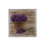 Cuadro Versa Lavanda Cristal 1 x 30 x 30 cm de Versa, Frontones decorativos - Ref: S3411484, Precio: 8,52 €, Descuento: %