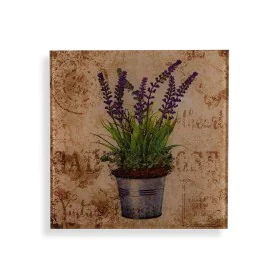 Cuadro Versa Lavanda Cristal 1 x 30 x 30 cm de Versa, Frontones decorativos - Ref: S3411485, Precio: 8,52 €, Descuento: %