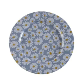 Underplate Versa Flowers Metal 33 x 1,5 x 33 cm by Versa, Plates and dishes - Ref: S3412111, Price: 4,79 €, Discount: %