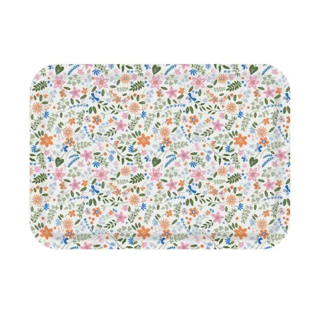 Tabuleiro Versa Polietileno RPET 27 x 2,2 x 38 cm Bloemen de Versa, Pratos e fontes - Ref: S3412454, Preço: 8,18 €, Desconto: %