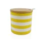 Portazucchero Versa Giallo Ceramica Dolomite 8 x 8 x 8 cm Righe Rotondo di Versa, Zucchero e latte - Rif: S3412534, Prezzo: 3...