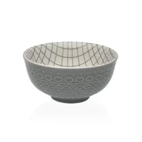 Bol para Aperitivos Versa Gris Cerámica Porcelana 12,3 x 5,8 x 12,3 cm de Versa, Cuencos y tazones - Ref: S3412621, Precio: 5...