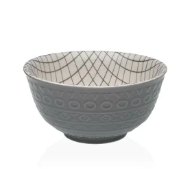 Bol para Aperitivos Versa Gris Cerámica Porcelana 16 x 7,7 x 16 cm de Versa, Cuencos y tazones - Ref: S3412625, Precio: 7,34 ...