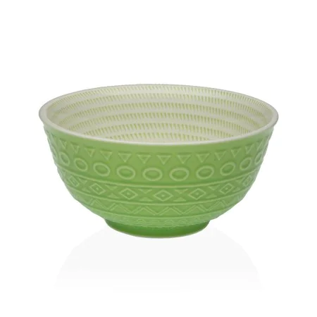 Bol para Aperitivos Versa Verde Cerámica Porcelana 16 x 7,7 x 16 cm de Versa, Cuencos y tazones - Ref: S3412627, Precio: 6,17...