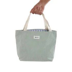 Bolsa Versa Corduroy Verde 9 x 22 x 23 cm de Versa, Shoppers y bolsos de hombro - Ref: S3412711, Precio: 5,43 €, Descuento: %