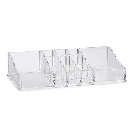 Organizador de maquilhagem Transparente 9 x 4,5 x 22,7 cm de Berilo, Suportes e dispensadores - Ref: S3601851, Preço: 3,93 €,...