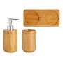 Conjunto de Banho Cerâmica Bambu Camel (3 pcs) de Berilo, Jogos de acessórios para casa de banho - Ref: S3608911, Preço: 12,0...