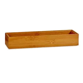 Drawer organiser Brown Stackable 7 x 5 x 30 cm Natural Bamboo by Kinvara, Shelves and supports - Ref: S3609929, Price: 5,20 €...