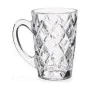 Tasse Diamant Transparent verre (110 ml) (6 Unités) de Vivalto, Tasses - Réf : S3618122, Prix : 6,45 €, Remise : %