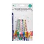 Conjunto de Velas Multicolor Aniversário (12 Unidades) de BigBuy Home, Artigos para festas - Ref: S3622699, Preço: 6,59 €, De...