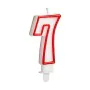 Candle Birthday Number 7 (12 Units) by BigBuy Party, Party items - Ref: S3624806, Price: 7,82 €, Discount: %