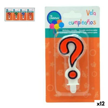 Vela ? Cumpleaños (12 Unidades) de BigBuy Party, Artículos para fiestas - Ref: S3624823, Precio: 5,76 €, Descuento: %