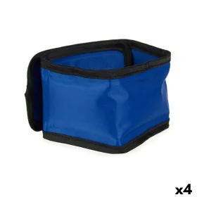 Hundehalsband Blau Schwarz PVC Gel 6,5 x 1 x 45 cm Kühlend (4 Stück) von Mascow, Halsketten und Anhänger - Ref: S3626191, Pre...