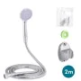 1 douchette avec tube d'écoulement Métal 2 m (12 Unités) de Berilo, Accessoires pour la douche - Réf : S3629067, Prix : 52,70...