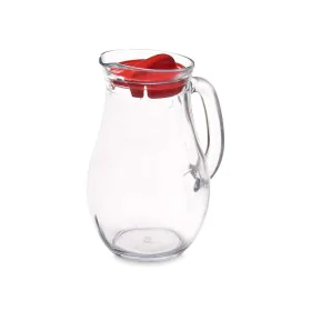 Pichet Bistro Rouge Transparent verre Plastique 1 L de Pasabahce, Pichets et carafes - Réf : S3629619, Prix : 4,72 €, Remise : %