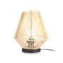 Desk lamp Pyramid 40 W Rope Brown Black 23 x 26 x 23 cm (4 Units) by Gift Decor, Bedside and Table Lamps - Ref: S3631141, Pri...