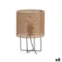 Lampe de bureau Marron Métal Plastique 20 x 28 x 20 cm (6 Unités) de Gift Decor, Lampes de chevet - Réf : S3631933, Prix : 71...