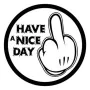 Adesivo para Automóveis Have a Nice Day de BigBuy Car, Fitas adesivas - Ref: S3701003, Preço: 4,24 €, Desconto: %