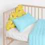 Cot protector HappyFriday Basic Kids Yellow bricks Multicolour 60 x 40 cm by HappyFriday, Bed accessories - Ref: D1609908, Pr...