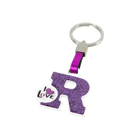 Keychain Letter R by BigBuy Car, Key Rings - Ref: S3712060, Price: 4,95 €, Discount: %