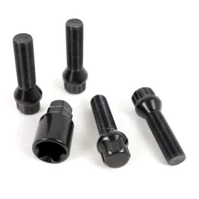 Anti-Theft Screws OMP OMPS09841401 M14 X 1,45 Black by OMP, Nuts, bolts and pins for tyres - Ref: S3714290, Price: 19,28 €, D...