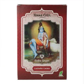 Coloration Semi-permanente Henna Radhe Shyam 001320001 Marron acajou (100 g) de Radhe Shyam, Coloration semi-permanente - Réf...