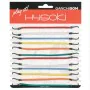 Rubber Hair Bands Hysoki Multicolour Hook 12 Pieces by Hysoki, Ponytail Holders - Ref: S4252509, Price: 5,81 €, Discount: %