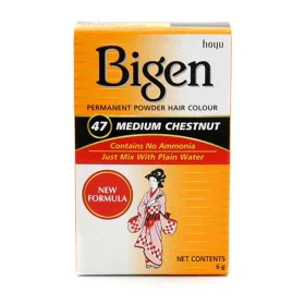 Permanent Dye Bigen 47 Medium Chestnut (6 g) by Bigen, Permanent Colour - Ref: S4256432, Price: 5,12 €, Discount: %