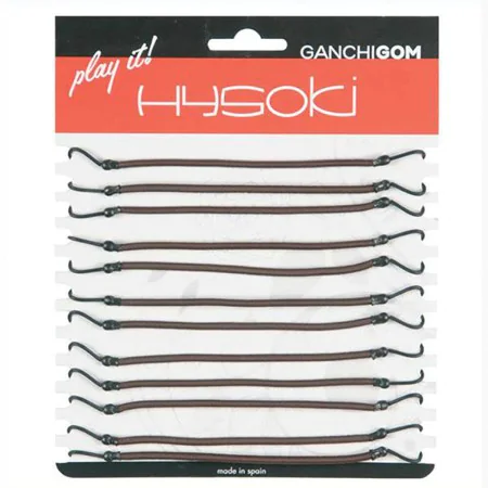 Elastici per Capelli Hysoki Goma Con Marrone Gancio di Hysoki, Elastici e fermacoda - Rif: S4258106, Prezzo: 7,54 €, Sconto: %