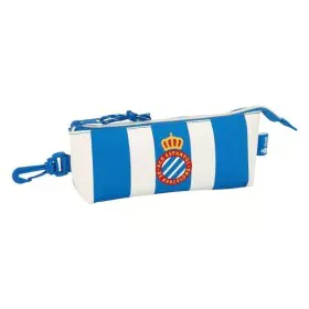 Allzwecktasche RCD Espanyol 811753323 Blau Weiß (20 x 8.5 x 5 cm) von RCD Espanyol, Federmäppchen - Ref: S4302777, Preis: 6,6...