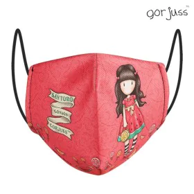 Hygienic Reusable Fabric Mask Gorjuss Red by Gorjuss, Disposables - Ref: S4303697, Price: 6,92 €, Discount: %