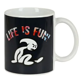 Tasse mug El Niño Life is fun Céramique Multicouleur (350 ml) de El Niño, Tasses - Réf : S4305034, Prix : 8,43 €, Remise : %