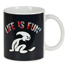 Tasse mug El Niño Life is fun Céramique Multicouleur (350 ml) de El Niño, Tasses - Réf : S4305034, Prix : 7,60 €, Remise : %